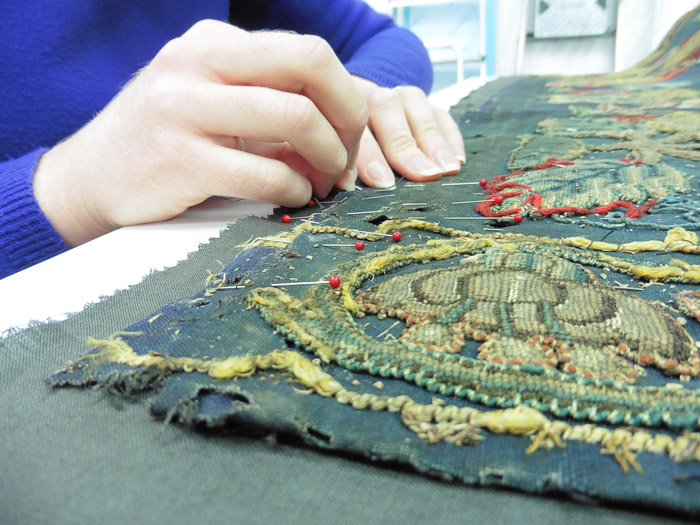 Textile restoration